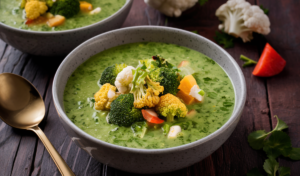 Broccoli Cauliflower Soup Recipe