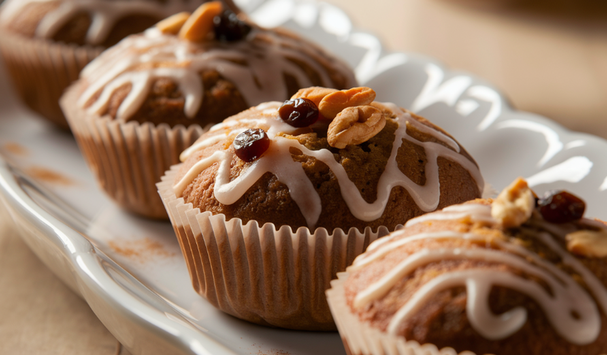 Carrot Cake Zucchini Muffins Recipe