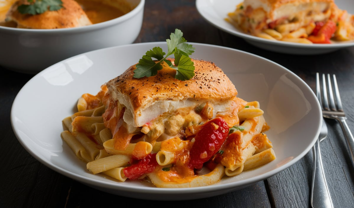 Chicken Pot Pie Pasta