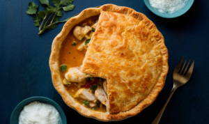 What is the Sauce Made of in Chicken Pot Pie?