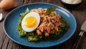 Is it OK to eat egg and tuna together?