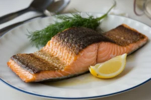 How long should you pan-fry salmon ?