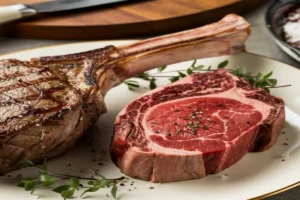 Is tomahawk steak better than ribeye?