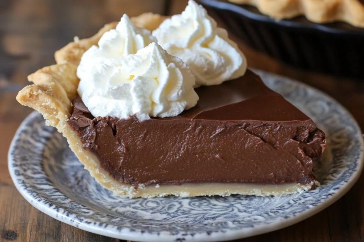 Classic Chocolate Fudge Pie