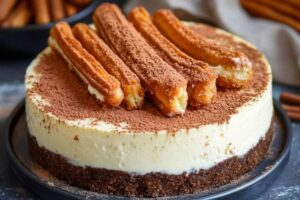 churro cheesecake