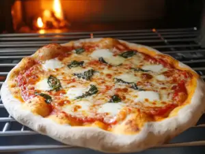 What is the ideal temperature for a pizza oven? 3 "Image showing the ideal pizza oven temperature for wood-fired and home ovens."