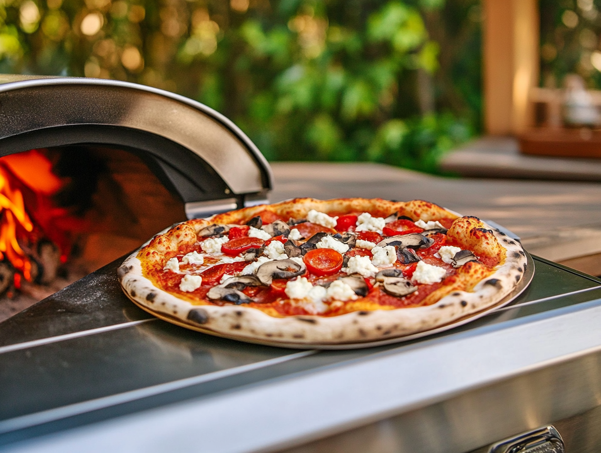 What is the ideal temperature for a pizza oven? iymarecipes