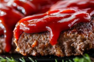 What is the basic meatloaf formula with ketchup