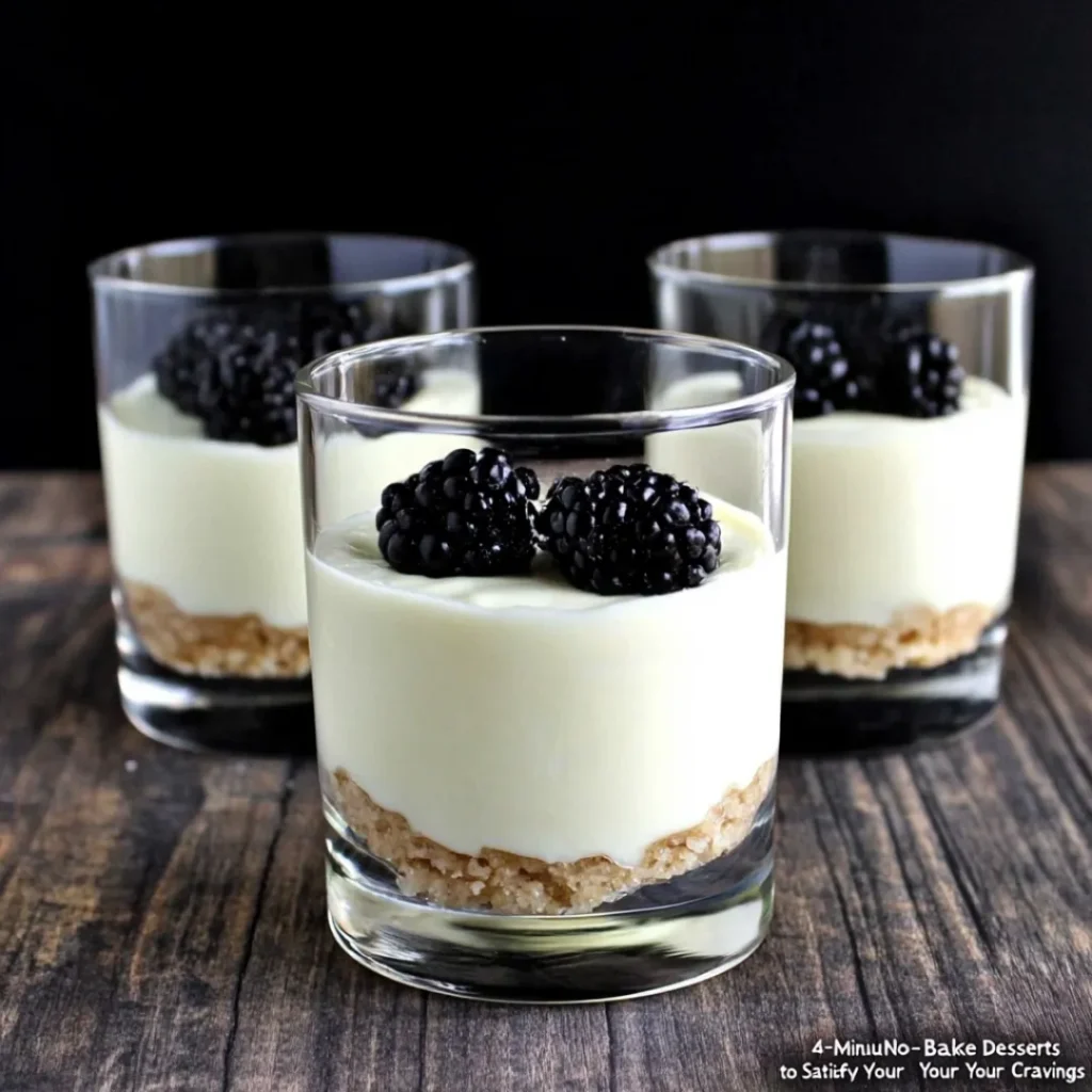 5-Minute No-Bake Desserts – Quick & Delicious Treats