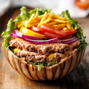 Burger Bowls – Easy, Low-Carb, and Full of Flavor