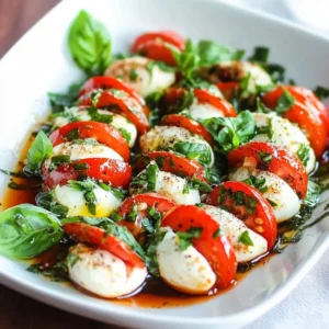 Easy Caprese Salad Recipe – Fresh, Classic & Ready in Minutes