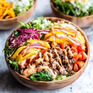 Burger Bowls – Easy, Low-Carb, and Full of Flavor
