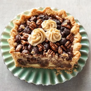 Kentucky Derby Pie – Classic Chocolate Pecan Pie with Bourbon