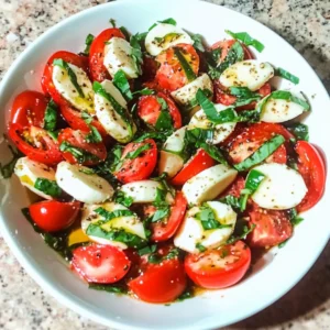 Easy Caprese Salad Recipe – Fresh, Classic & Ready in Minutes