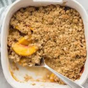This easy Peach Crisp recipe features sweet, juicy peaches under a buttery oat topping. Simple, comforting, and perfect with ice cream!
