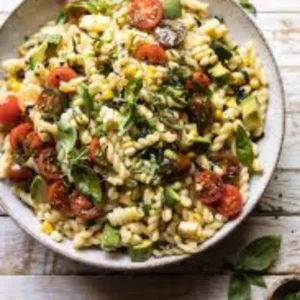 Summer Pasta Salad with Corn – Fresh, Zesty & Easy