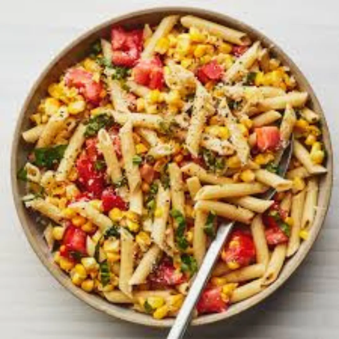 Summer Pasta Salad with Corn – Fresh, Zesty & Easy