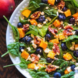 Mango Cucumber Salad with Avocado & Blueberries