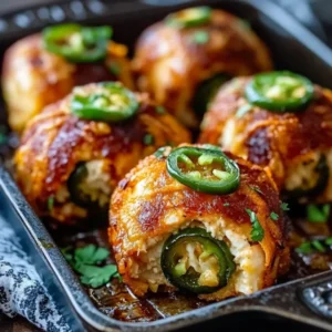 Smoked Jalapeño Popper Chicken Bombs – Bacon-Wrapped BBQ Perfection