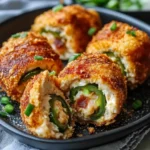 Smoked Jalapeno Popper Chicken Bombs 7 iymarecipes Smoked Jalapeño Popper Chicken Bombs – Bacon-Wrapped BBQ Perfection
