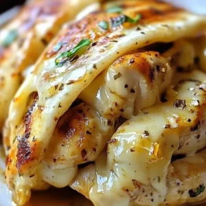 Cheesy Garlic Chicken Wraps – Easy, Melty Weeknight Meal