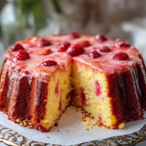 Pineapple Strawberry Pound Cake – Moist, Fruity & Easy to Bake