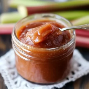 Delicious Rhubarb Butter Recipe