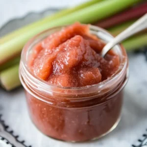 Delicious Rhubarb Butter Recipe