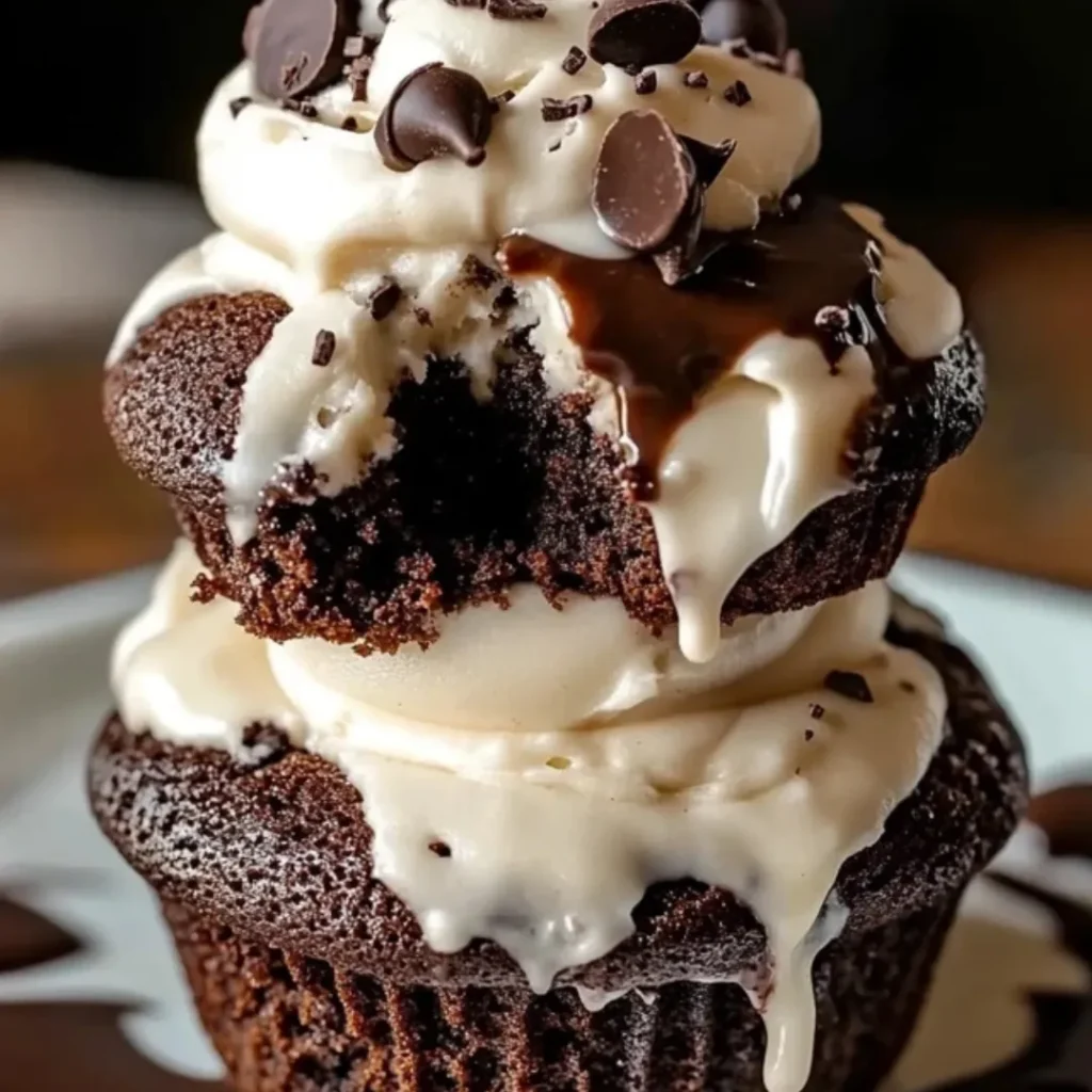 Heavenly Brownie Cupcakes – Rich, Fudgy & Easy Chocolate Dessert