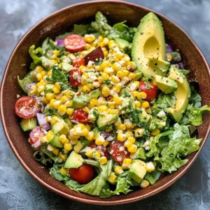 Summer Corn Salad with Avocado | Fresh & Easy Recipe