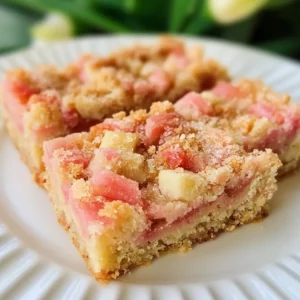Rhubarb Dream Bars – Easy Tangy-Sweet Dessert Recipe for Spring & Summer