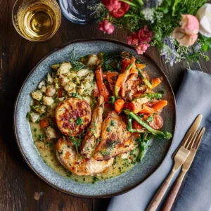 Spring and Summer DINNER 5 Spring and Summer Dinner Recipe – Lemon Herb Chicken with Roasted Vegetables