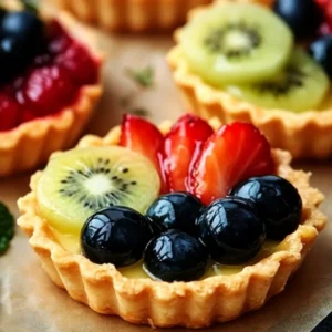 Delicious Winter Fruit Tart for One