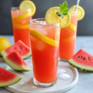 Refreshing Watermelon Lemonade Recipe for Summer