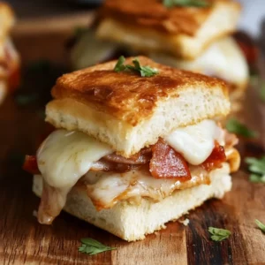 Kentucky Hot Brown Sliders | Easy Southern Party Recipe
