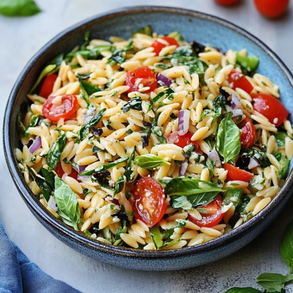 Orzo Salad Recipe 5 iymarecipes Fresh and Easy Orzo Salad Recipe | Light, Zesty & Delicious Side Dish