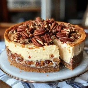 Kentucky Derby Pecan Pie Cheesecake – Southern Charm in Every Slice