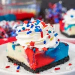 Red, White & Blue Mini Cheesecakes – Fun Patriotic Dessert