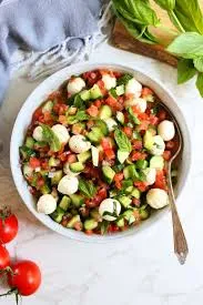 Cucumber Caprese Salad 6 Cucumber Caprese Salad – Easy, Fresh & Flavorful Summer Side