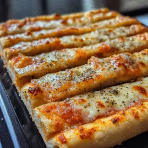 Keto Pizza Breadsticks