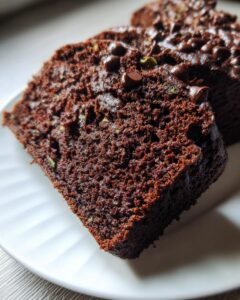 Extra Moist Chocolate Zucchini Bread With Sour Cream