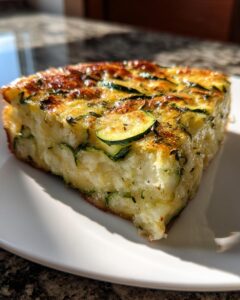 Flavorful Basil Crustless Zucchini Quiche