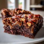 Gooey Pecan Pie Brownies: Easy Holiday Dessert Bars