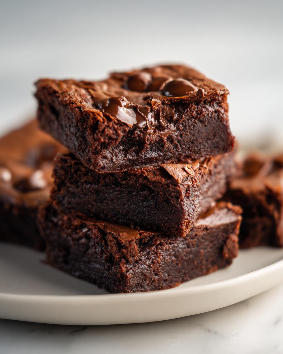 5-Ingredient Peanut Butter Brownies - detail 1