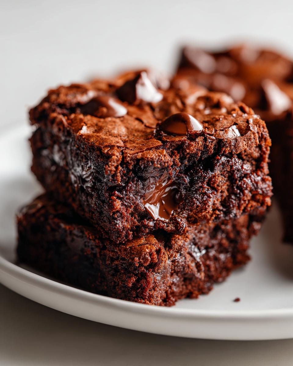 5-Ingredient Peanut Butter Brownies