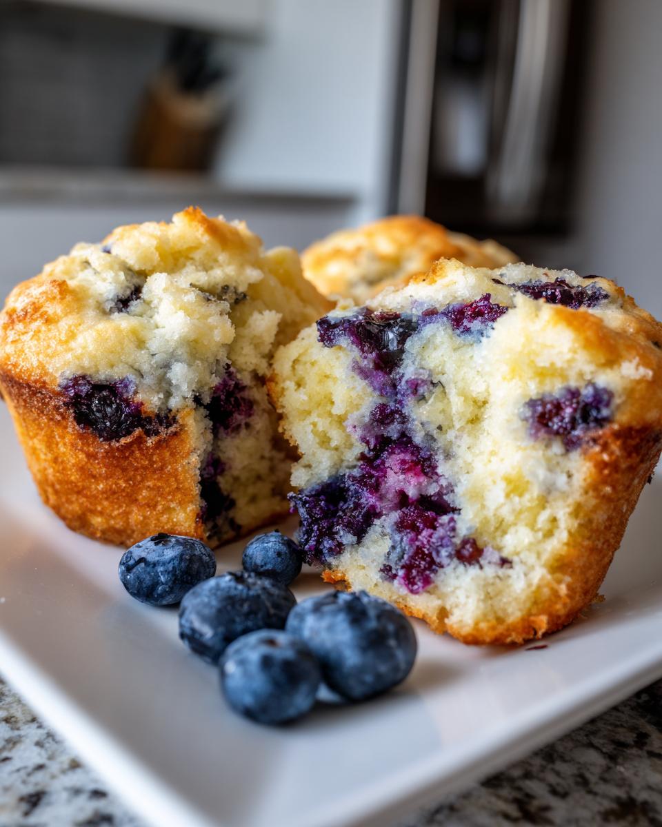 Blueberry Muffins - detail 1