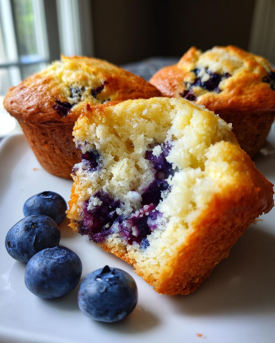 Blueberry Muffins - detail 2