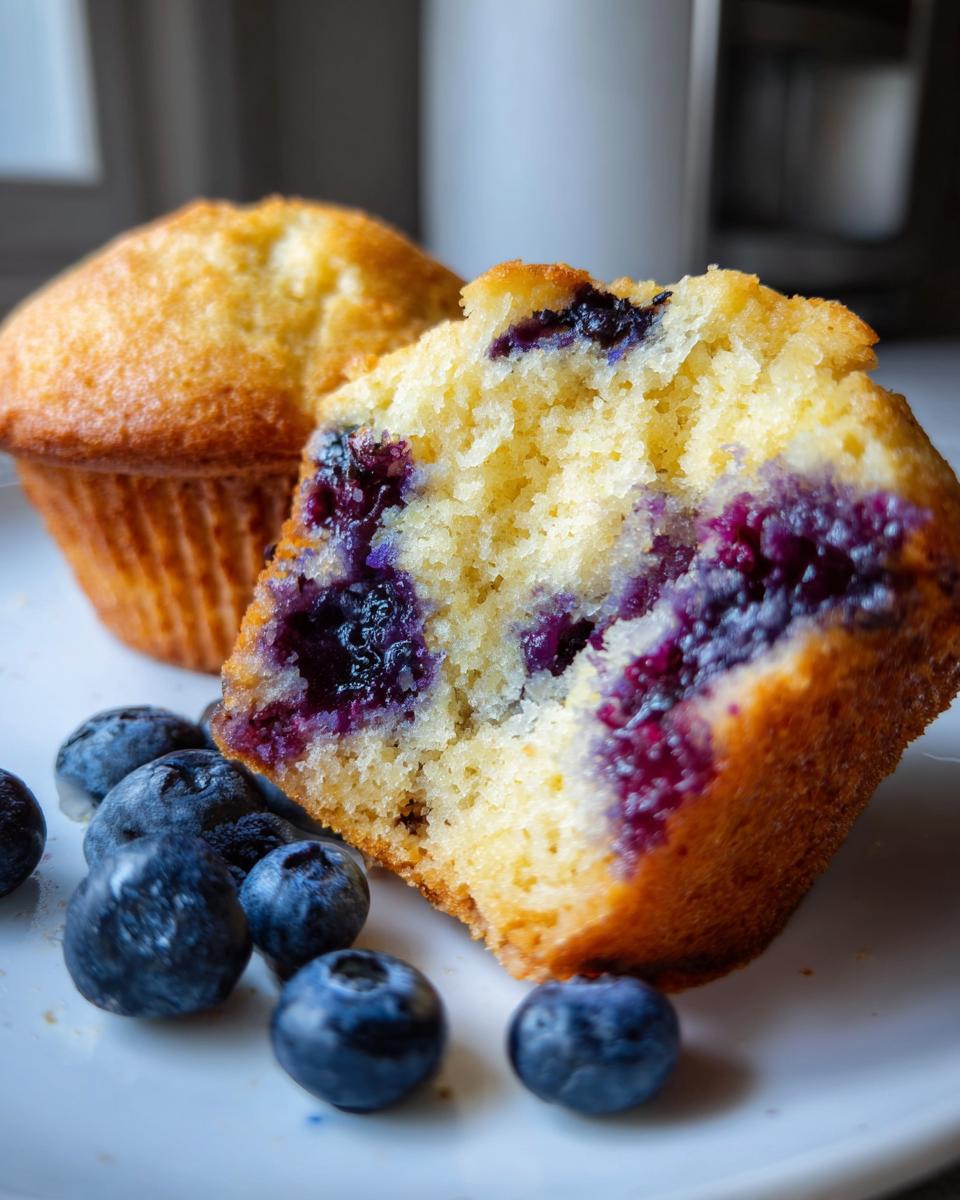 Blueberry Muffins - detail 3