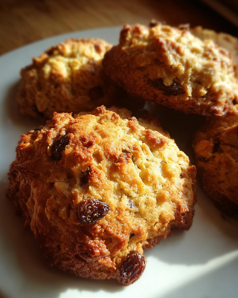 Chewy Oatmeal Raisin Cookies - detail 1
