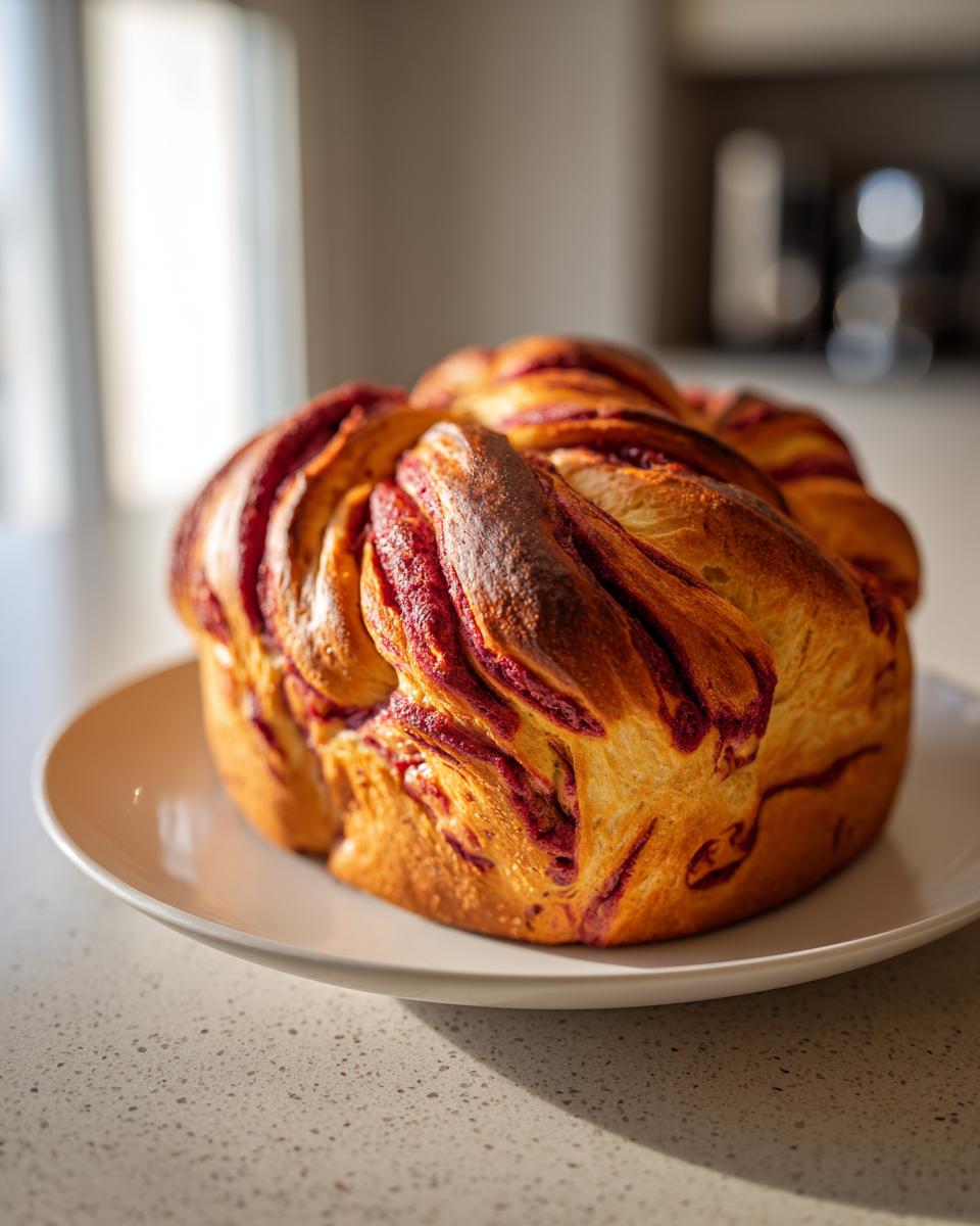 Easy Halloween Brimstone Bread - detail 2